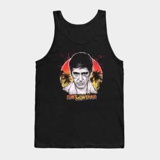 Tonny Vintage Distresed Fanart Tank Top